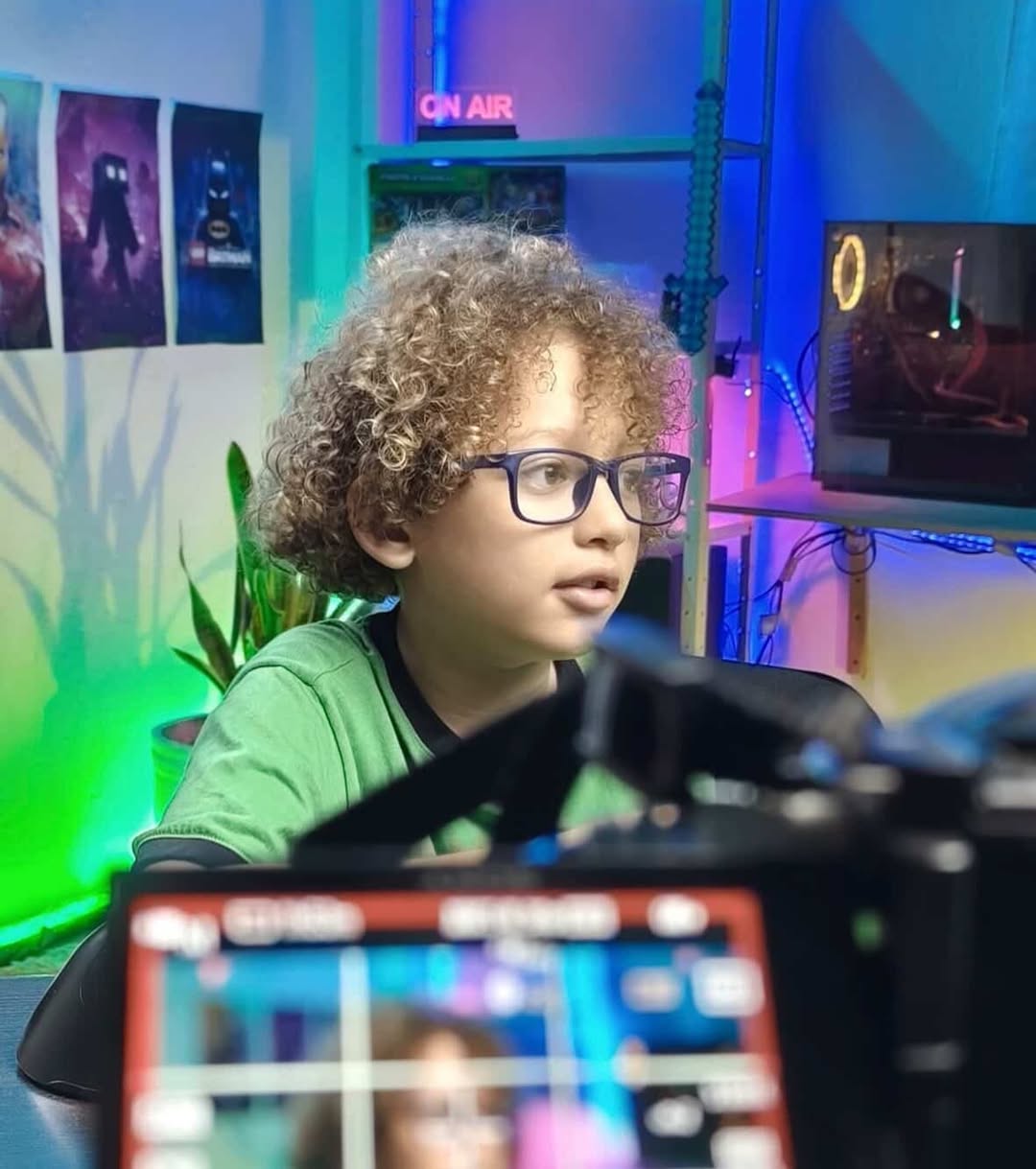 David, 8 años — estudiante ByteBots Roblox Studio